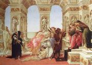 Sandro Botticelli calumny of apelles France oil painting artist